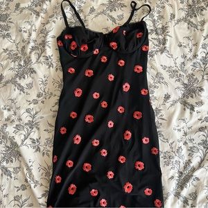 Princess Polly embroidered flower dress
